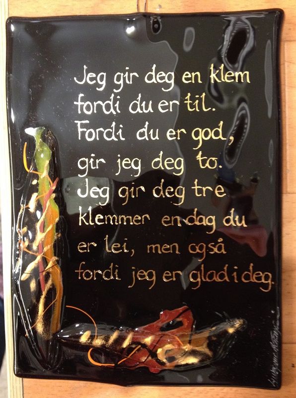 Hustavle i glass, Jeg gir deg..